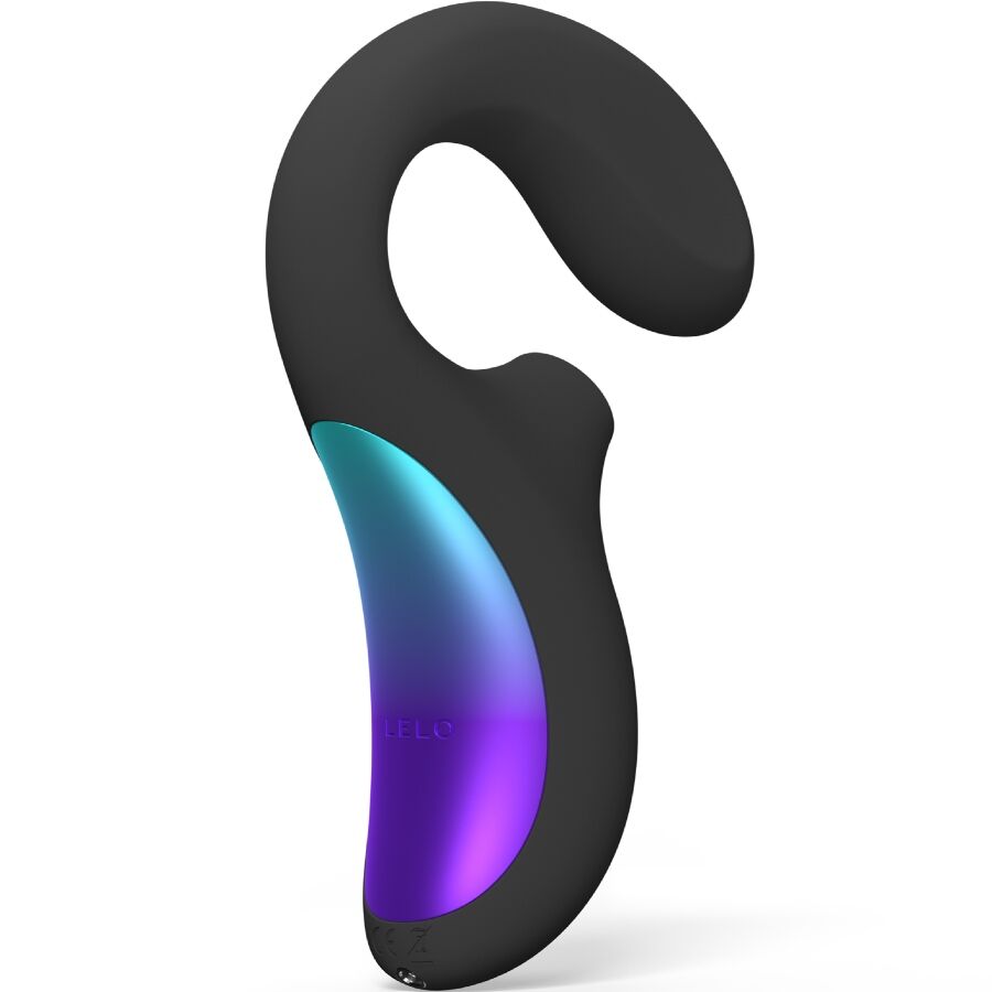 LELO Enigma Wave - Massaggiatore curvo, colore nero