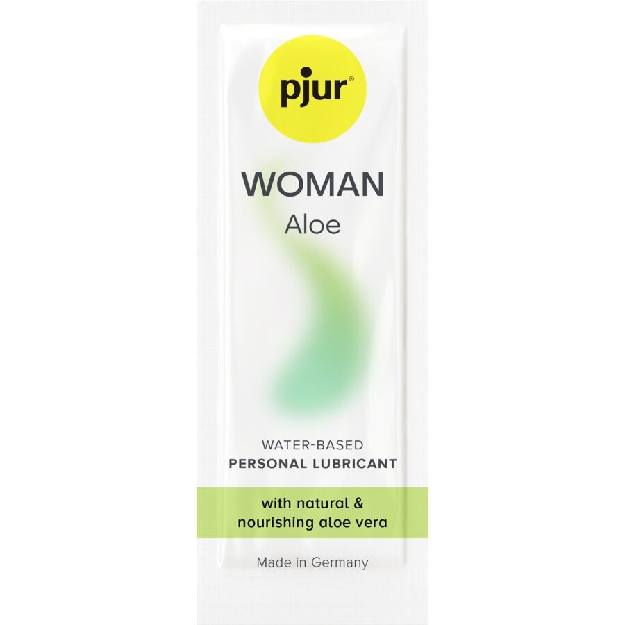 Pjur Woman Aloe 2 ml - Lubrificante, kit da 3
