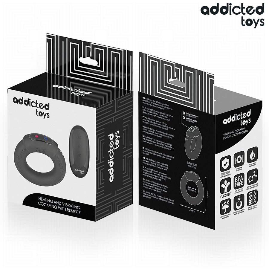 Addicted Toys Effetto Riscaldante - Anello per uomo - dettaglio