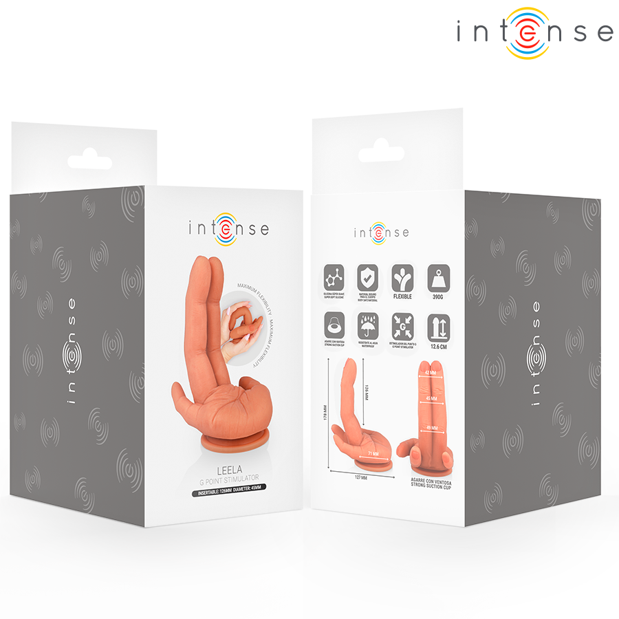 Intense Leela - Accessorio intimo - in mano per le dimensioni