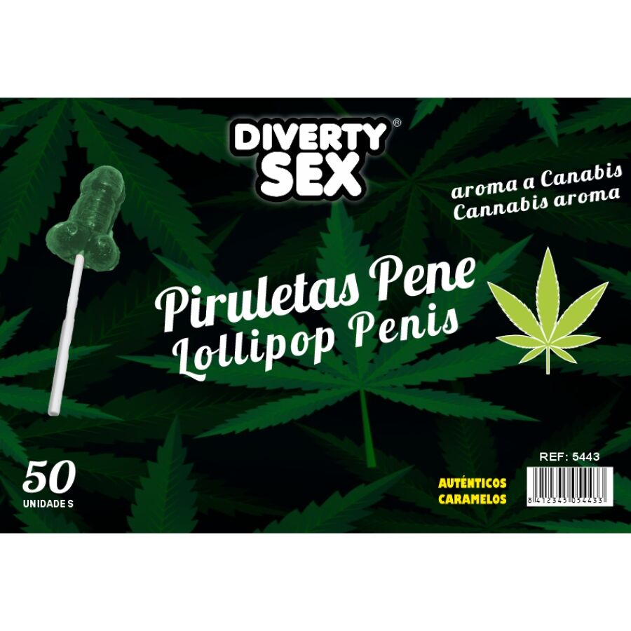 Diablo Goloso 50 Lecca Lecca - Accessorio intimo, colore standard