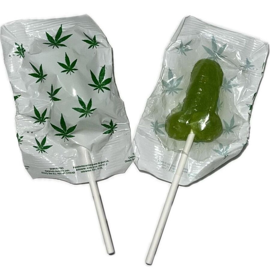 Diablo Goloso Lecca Lecca Aroma Cannabis - Accessorio intimo