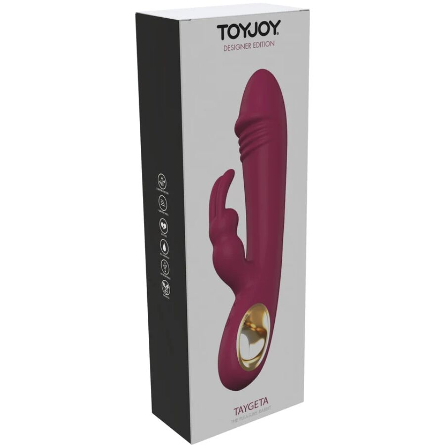Toyjoy Taygeta - Massaggiatore doppio - in mano per le dimensioni