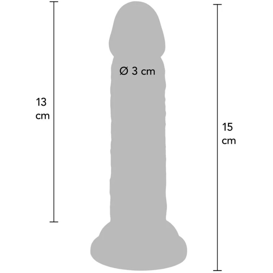 Get Real Deluxe 15 CM - Accessorio intimo - nella confezione