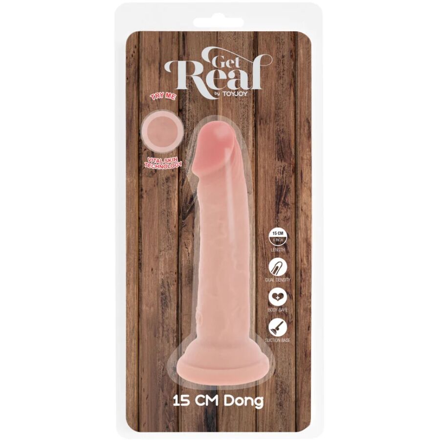 Get Real Deluxe 15 CM - Accessorio intimo - in mano per le dimensioni