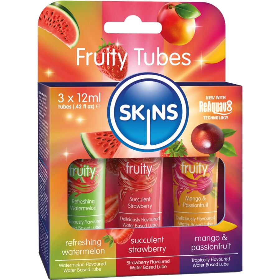 Skins Kit Lubrificanti Alla 12 ml - Lubrificante, kit da 3