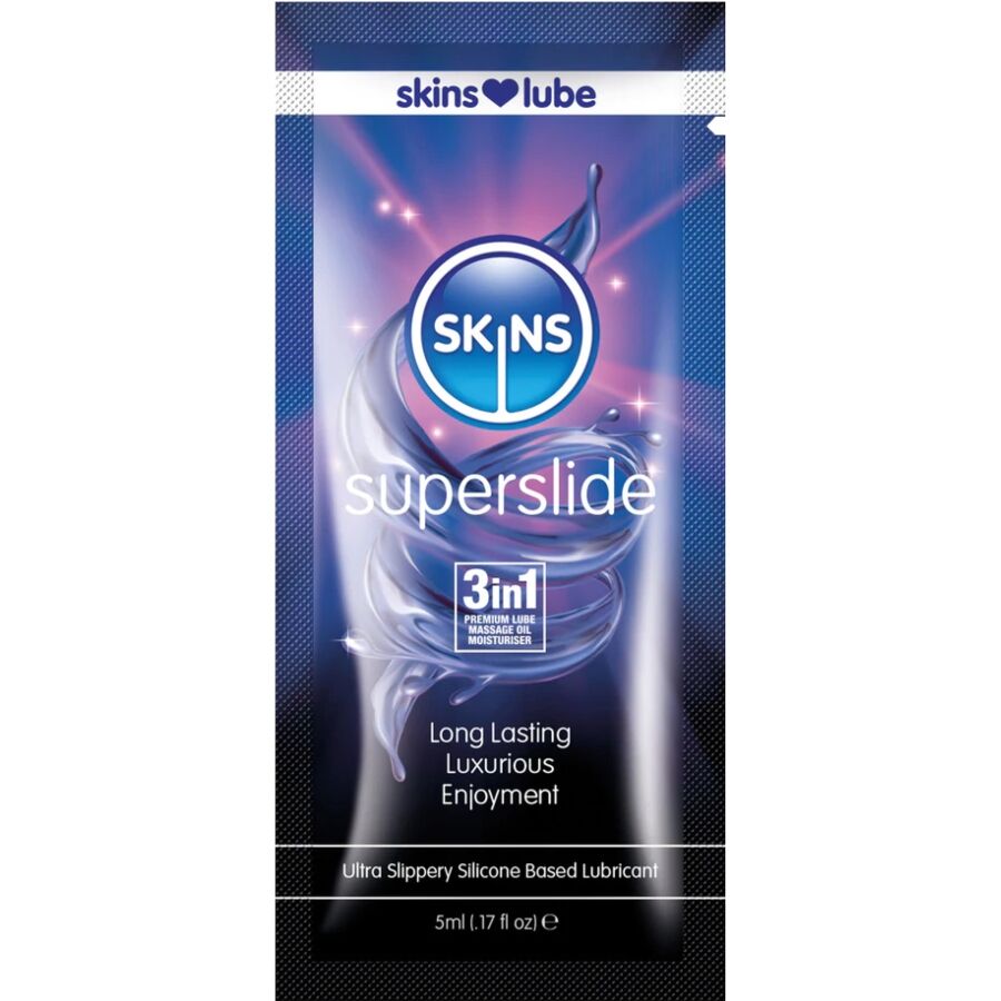 Skins Superslide 5 ml - Lubrificante, kit da 3