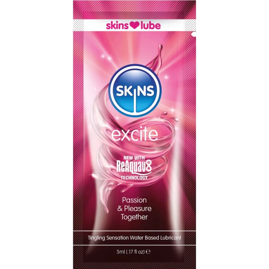 Skins Excite 5 ml - Lubrificante, kit da 3