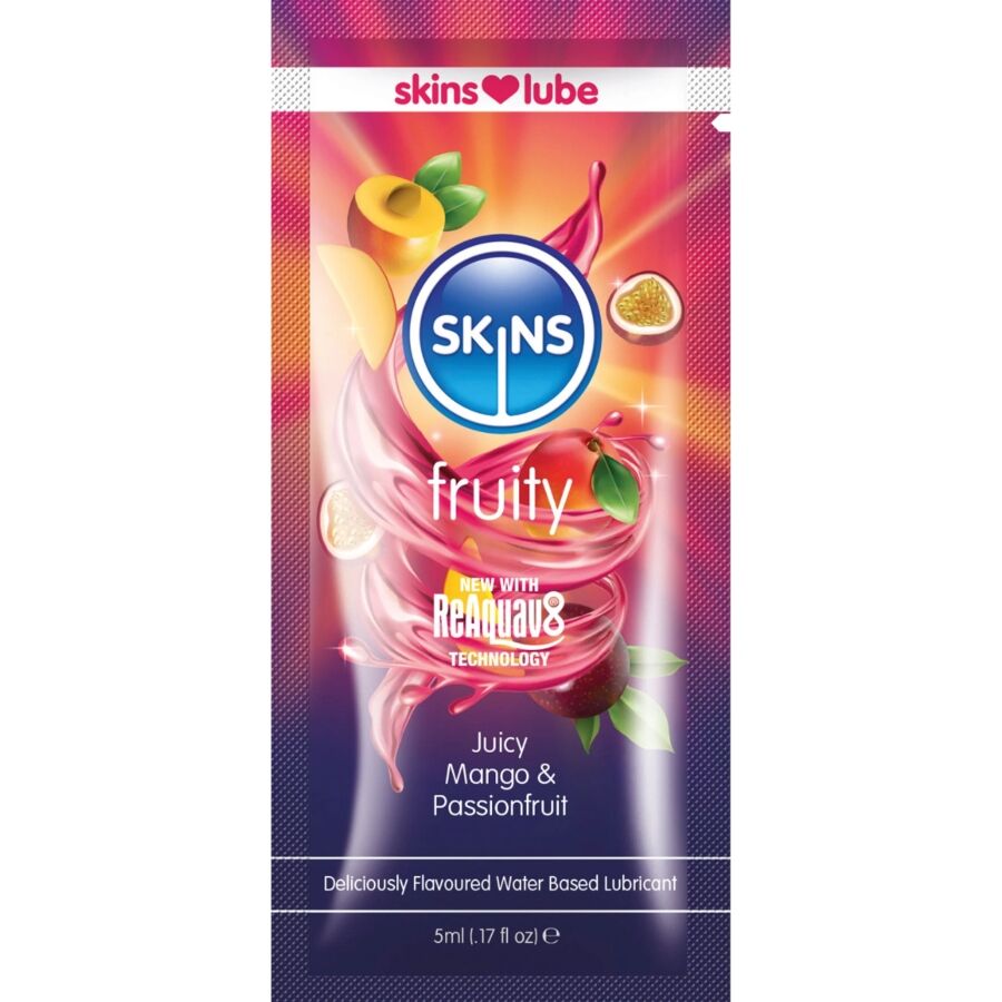Skins Fruttato 5 ml - Lubrificante, kit da 3, colore standard
