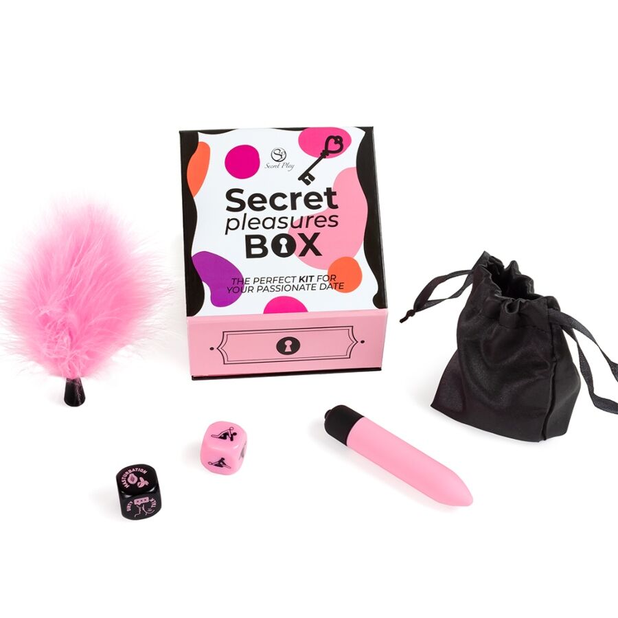 Secret Play Pleasures Box - Gioco per la coppia - vista laterale