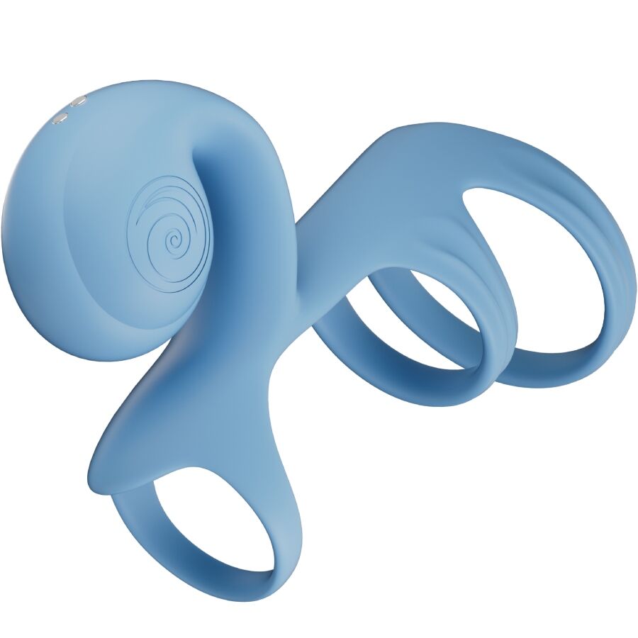 Snail Vibe Jovi Arc Couple Ring - Anello per uomo, colore blu