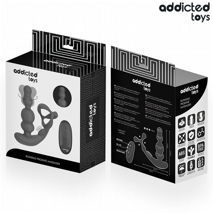 Addicted Toys Prostatico Rotante - Accessorio intimo - vista laterale