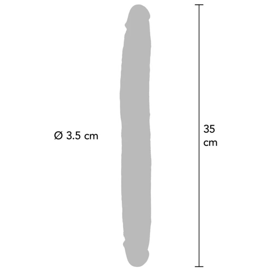 Get Real Estremità Caramello 35 CM - Accessorio intimo - dettaglio