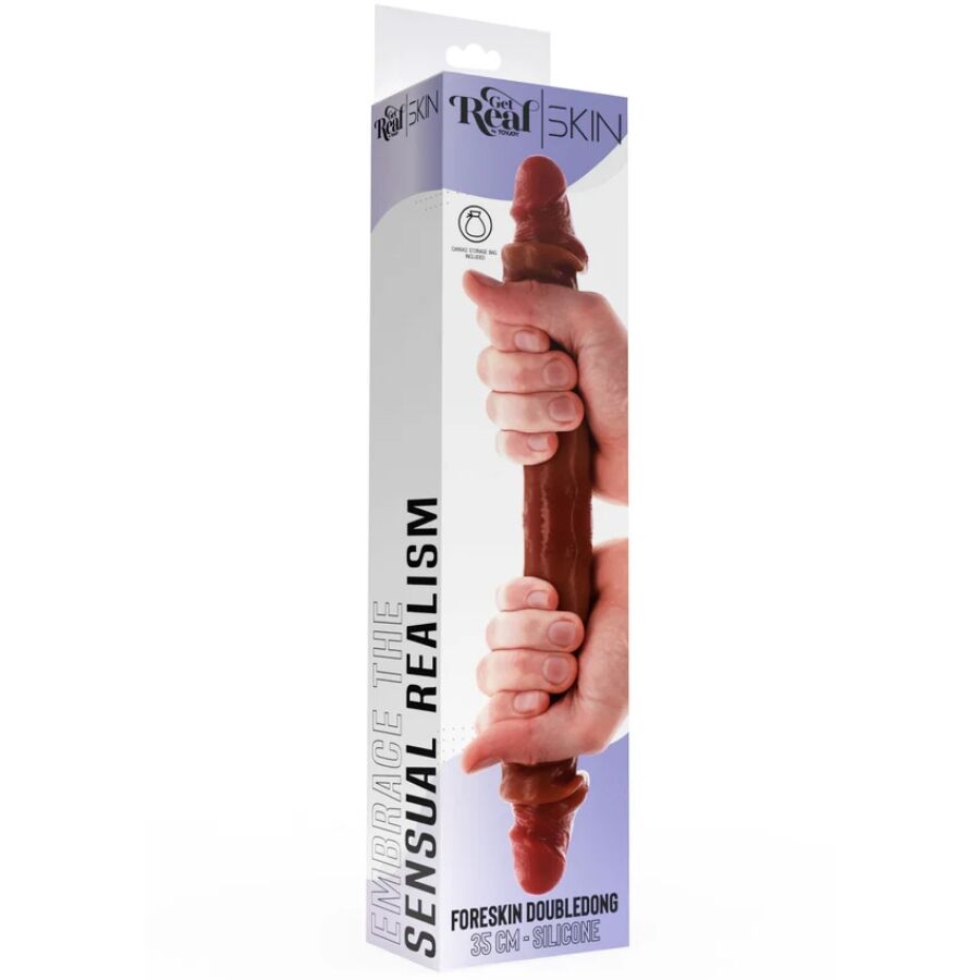 Get Real Estremità Caramello 35 CM - Accessorio intimo - nella confezione