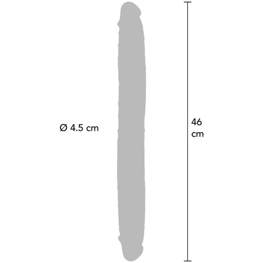 Get Real Estremità Caramello 46 CM - Accessorio intimo - dettaglio