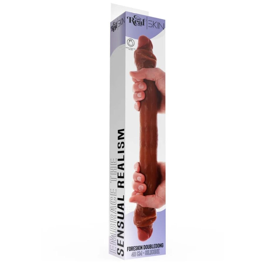 Get Real Estremità Caramello 46 CM - Accessorio intimo - nella confezione