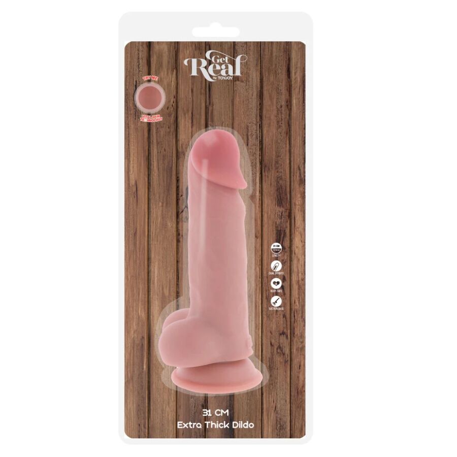 Get Real Deluxe - Accessorio intimo - in mano per le dimensioni