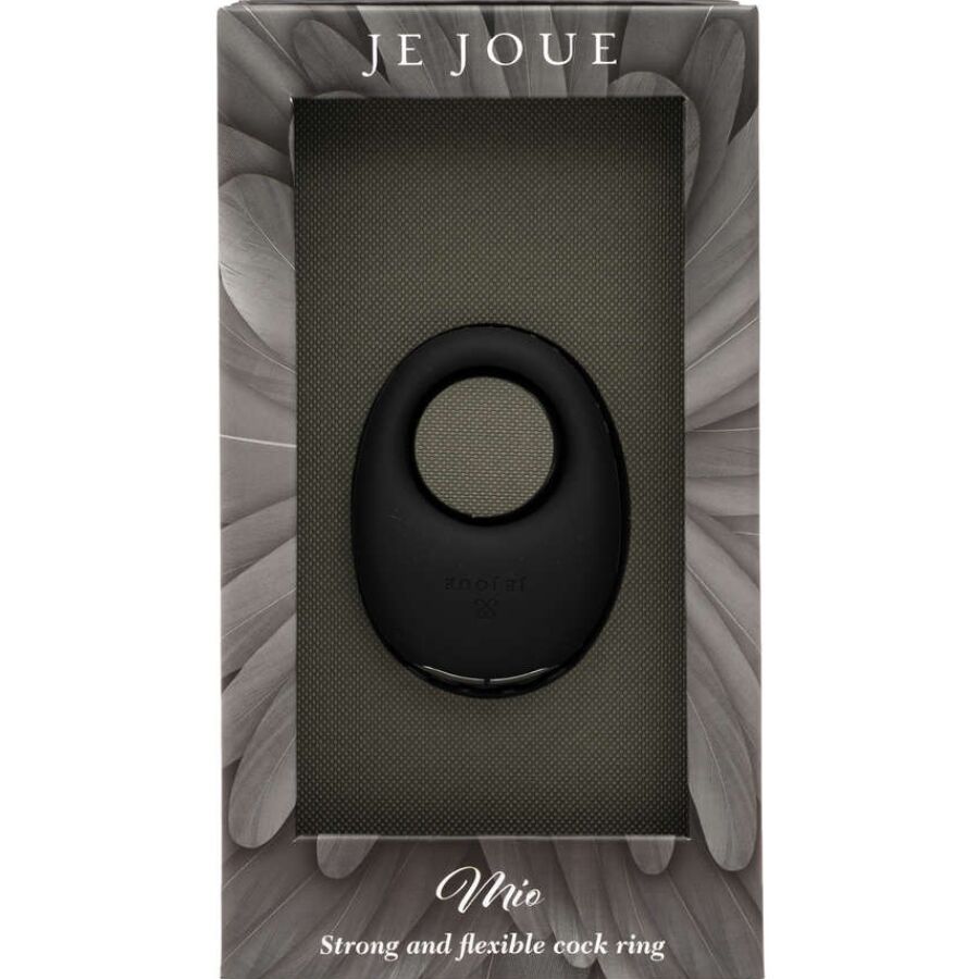 Je Joue Mio - Anello per uomo, colore nero