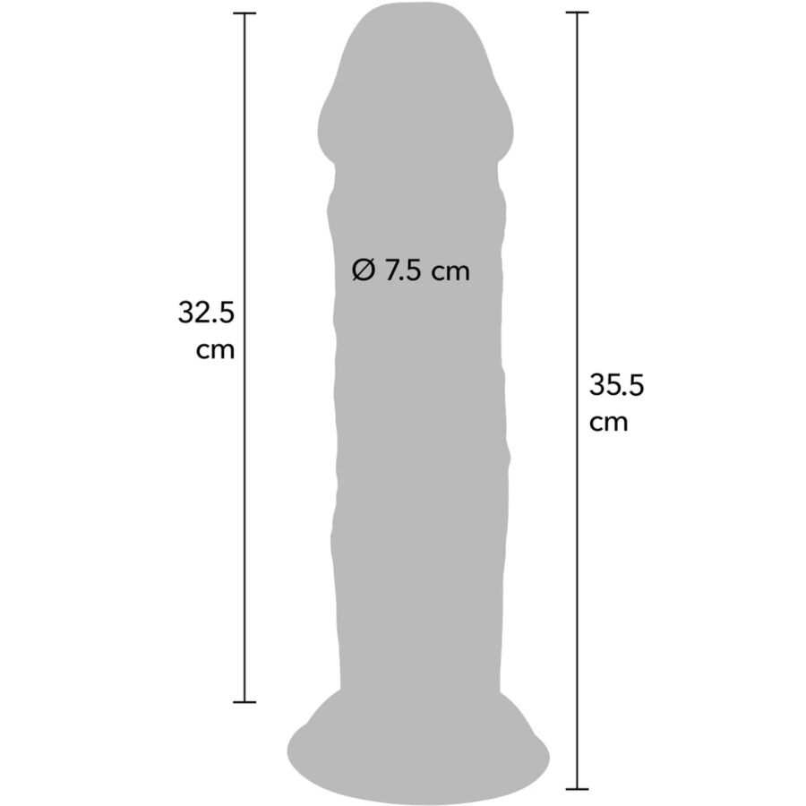 Get Real Dong Deluxe - Accessorio intimo - nella confezione