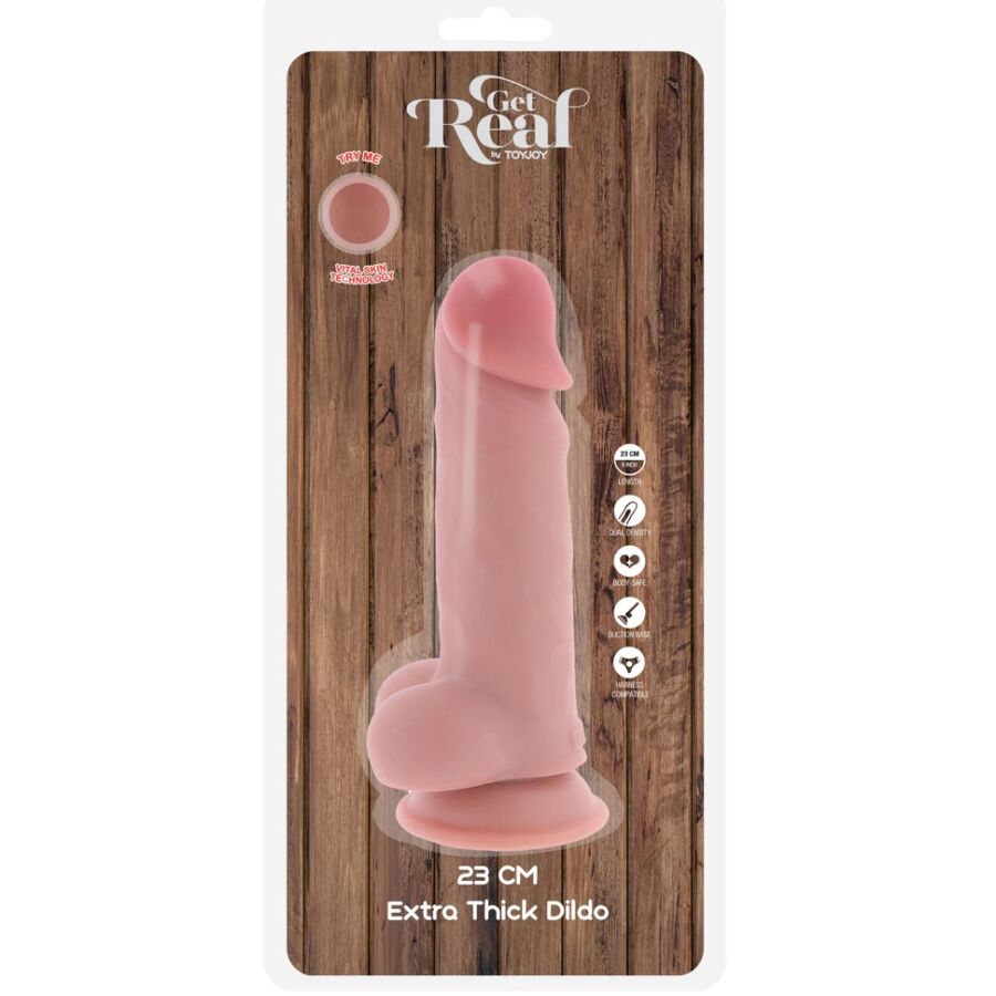 Get Real Deluxe - Accessorio intimo - in mano per le dimensioni