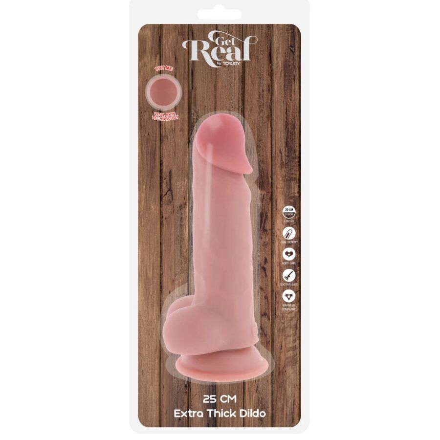 Get Real Deluxe - Accessorio intimo - in mano per le dimensioni