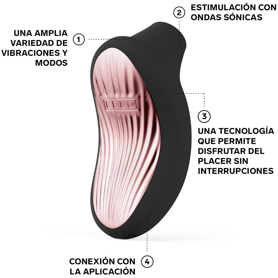 LELO Sona 3 Cruise - Massaggiatore, colore nero - nella confezione