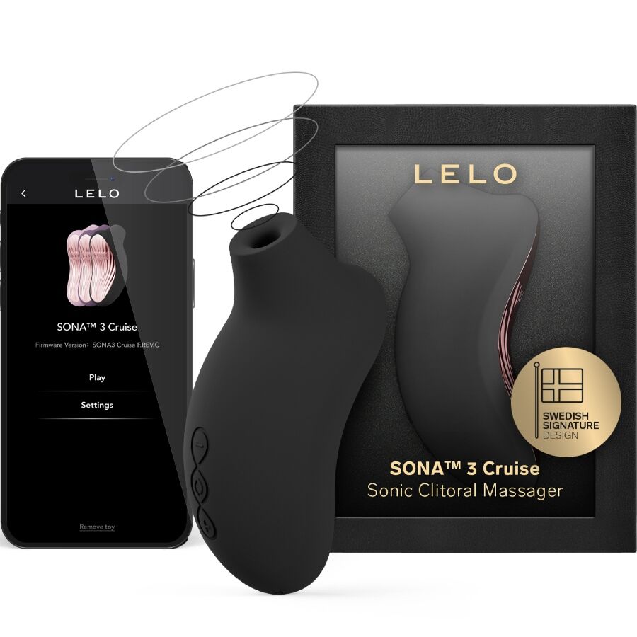 LELO Sona 3 Cruise - Massaggiatore, colore nero