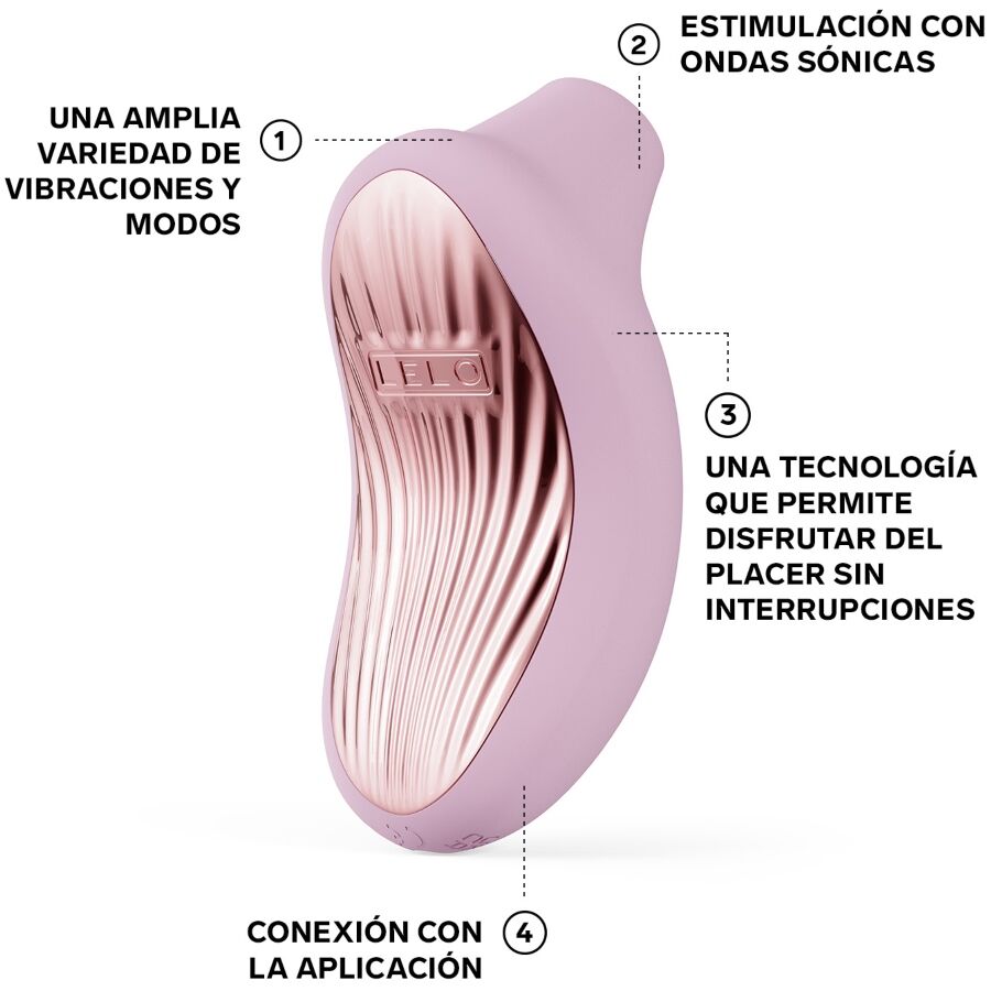 LELO Sona 3 Cruise - Massaggiatore, colore rosa - nella confezione