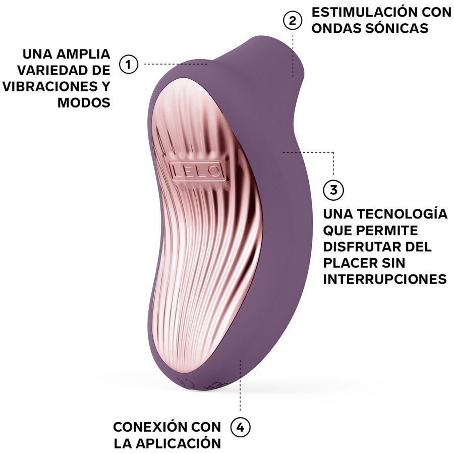 LELO Sona 3 Cruise - Massaggiatore, colore viola - nella confezione