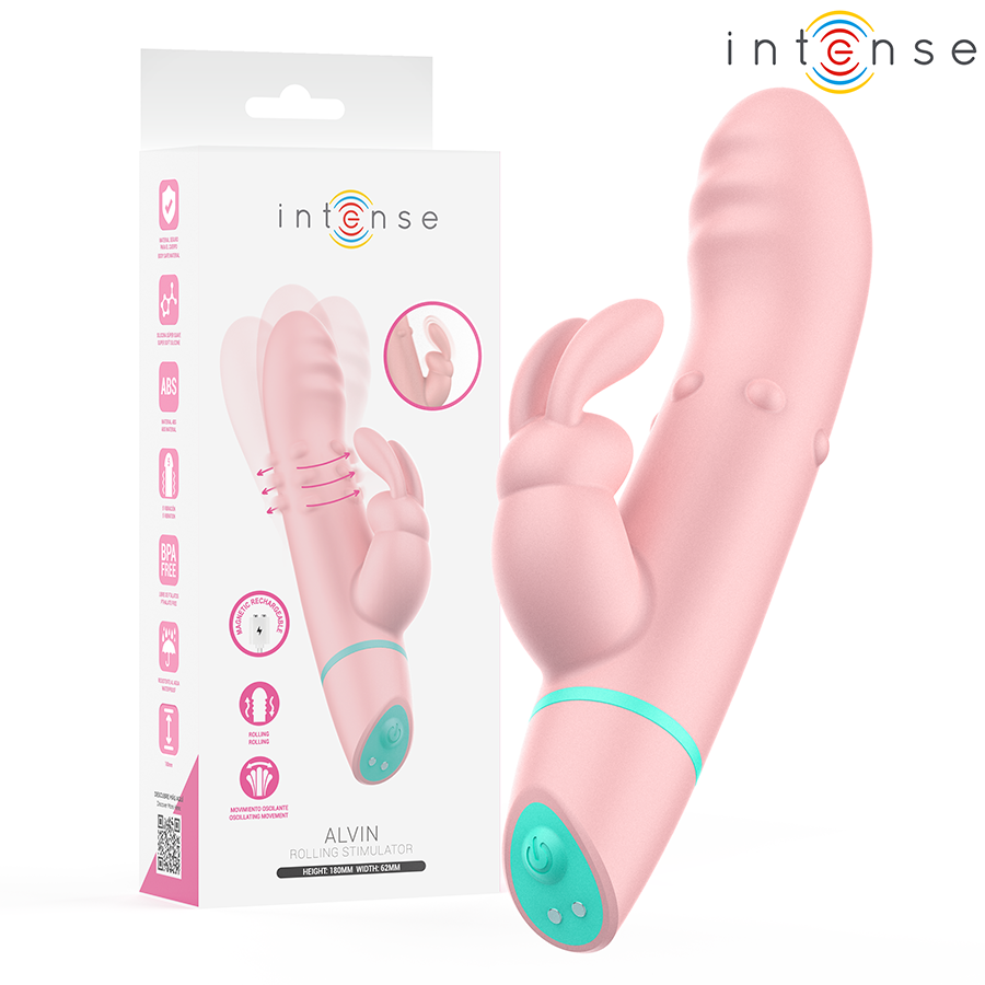 Intense Rotante Alvin - Massaggiatore doppio