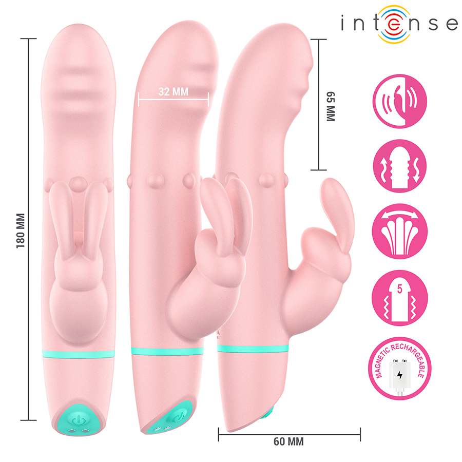 Intense Rotante Alvin - Massaggiatore doppio - nella confezione