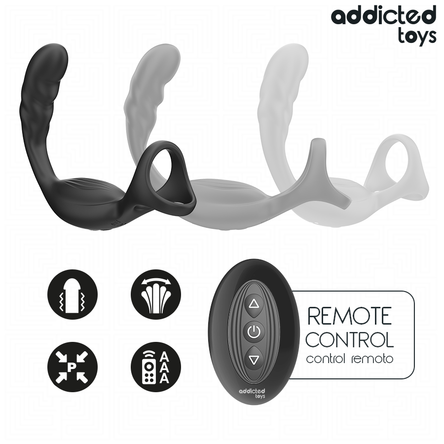Addicted Toys Prostatico - Accessorio intimo, colore standard - in mano per le dimensioni