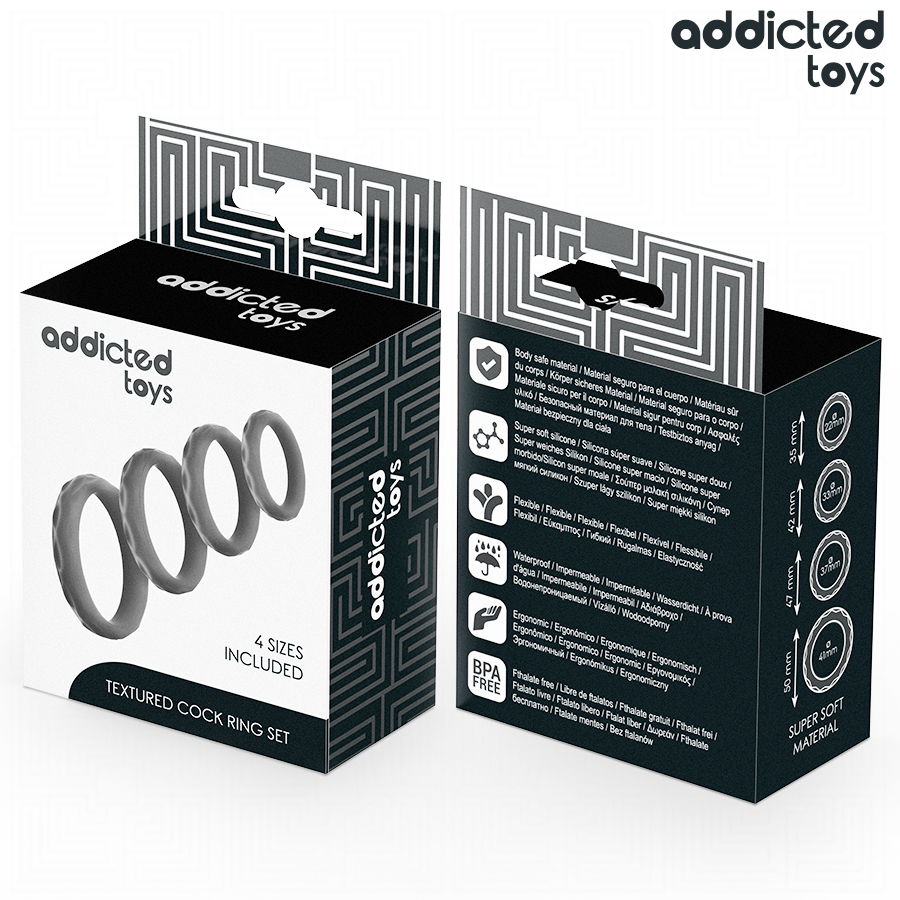 Addicted Toys Anelli - Anello per uomo, colore standard - dettaglio