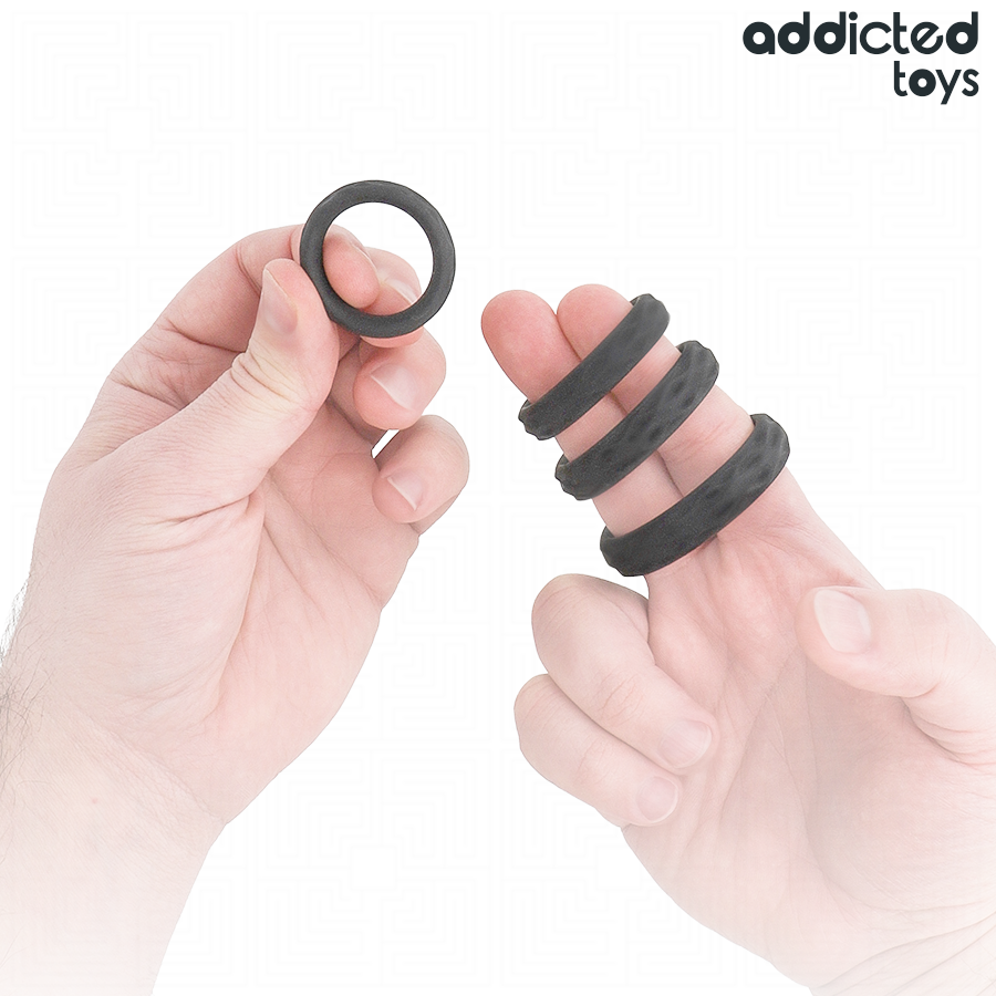 Addicted Toys Anelli - Anello per uomo, colore standard - vista laterale
