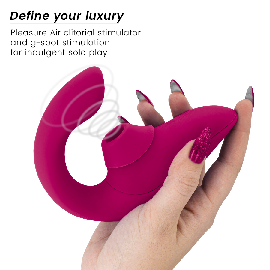 Womanizer Blend - Massaggiatore ad aria pulsata, colore rosa - vista frontale