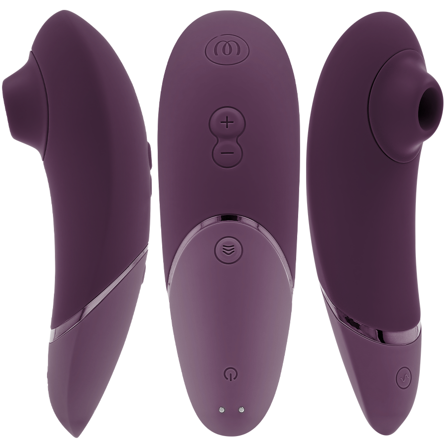 Womanizer Next - Massaggiatore ad aria pulsata, colore viola scuro - nella confezione