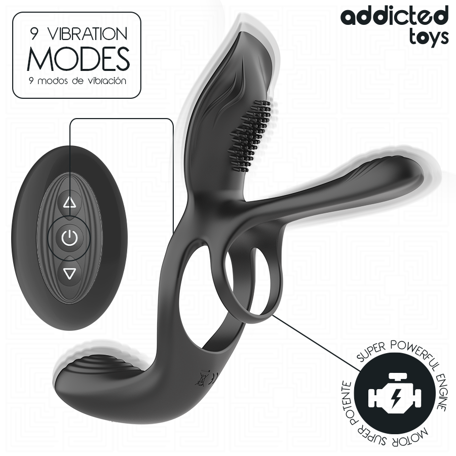 Addicted Toys Anale - Dispositivo per uomo, colore standard - vista laterale