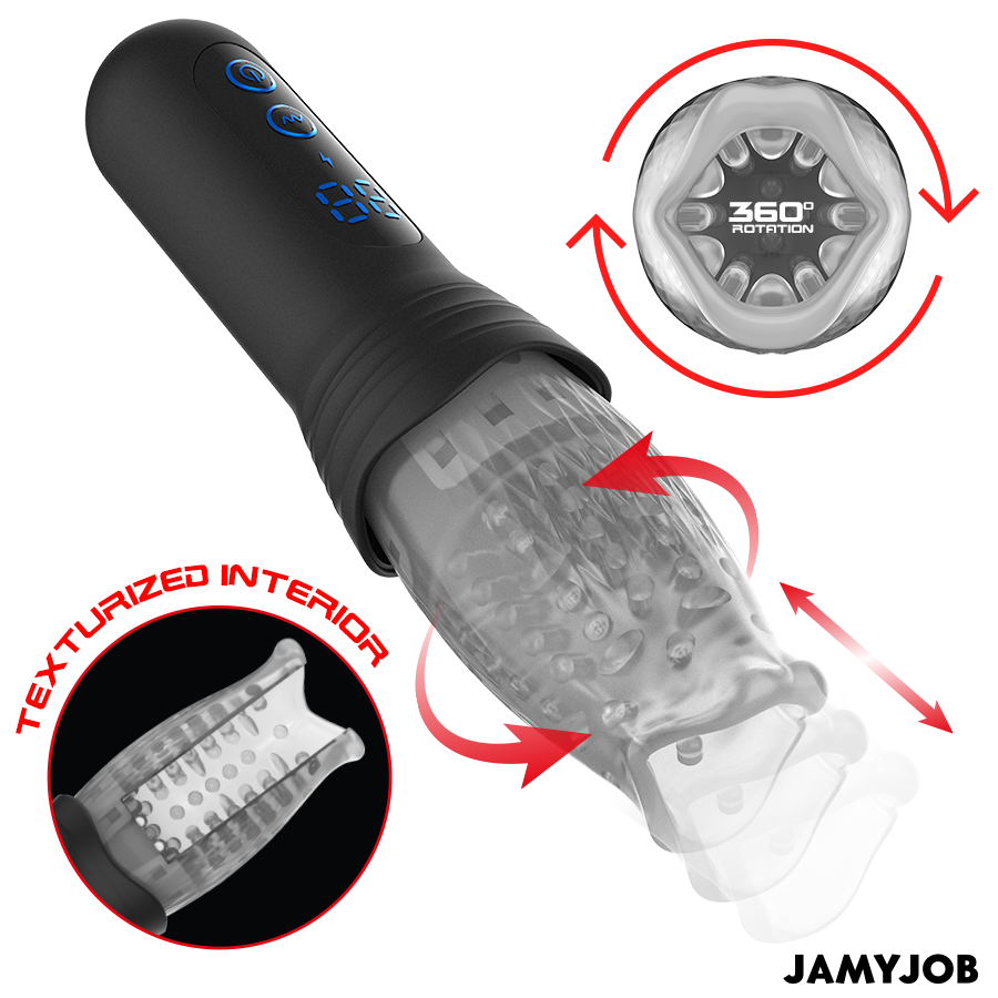 Jamyjob Blow R - Dispositivo per uomo - vista laterale