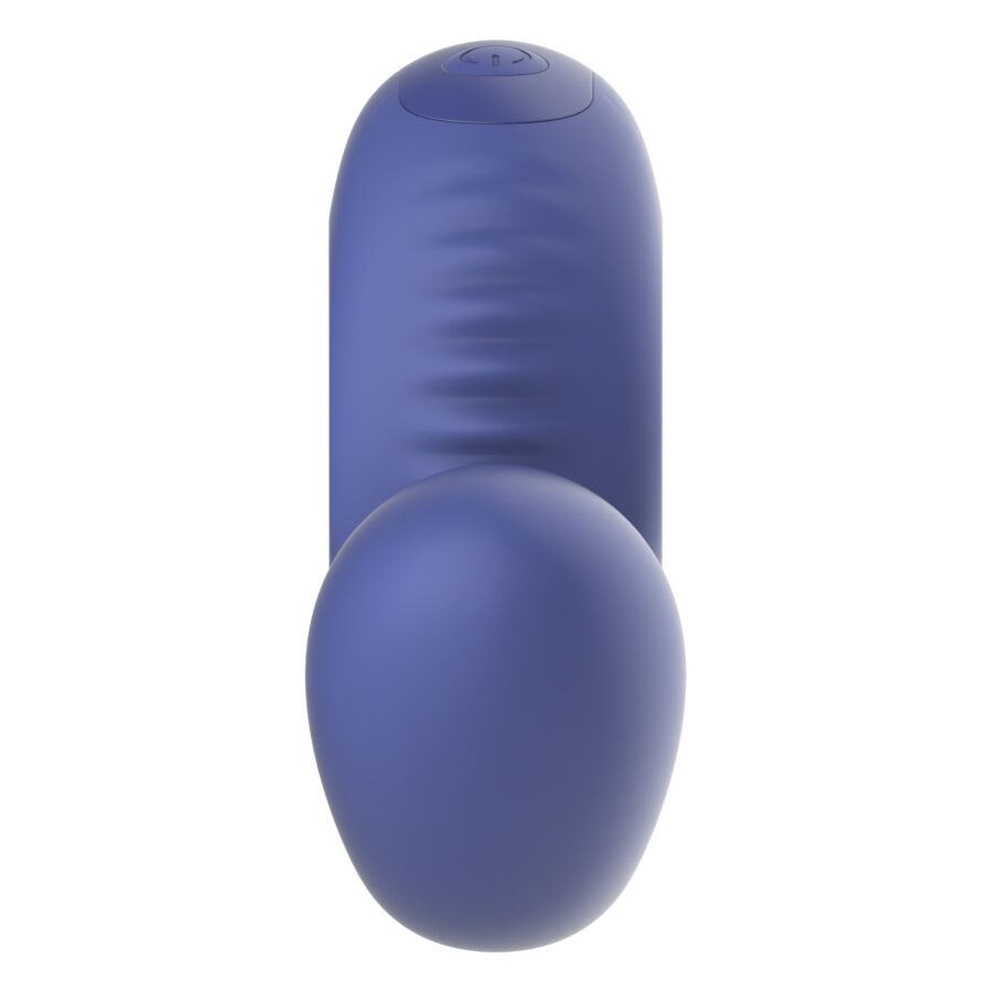 Snail Vibe Gizi Lite - Massaggiatore curvo, colore viola - vista laterale