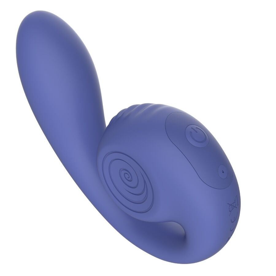 Snail Vibe Gizi Lite - Massaggiatore curvo, colore viola - dettaglio