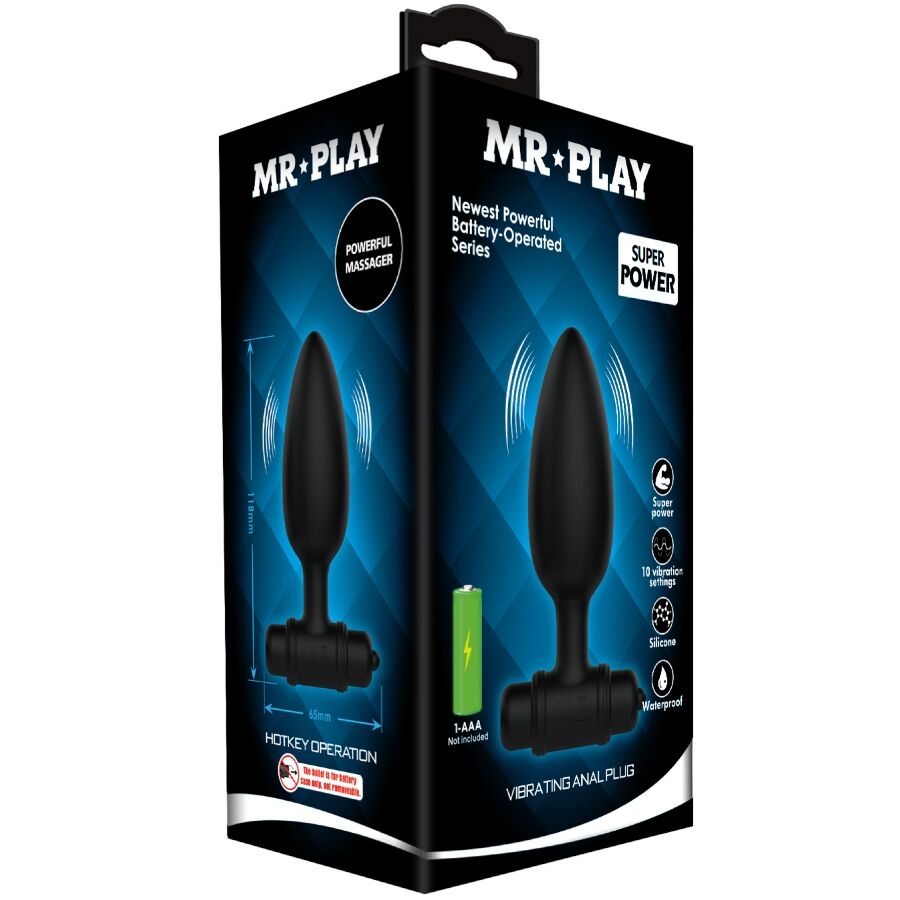 Mr Play Super Power Plug - Accessorio intimo - dettaglio