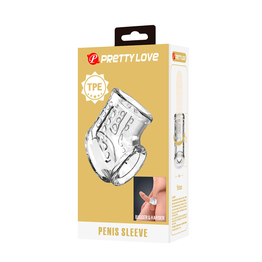 Pretty Love Guaina - Accessorio intimo, colore corta trasparente - vista laterale