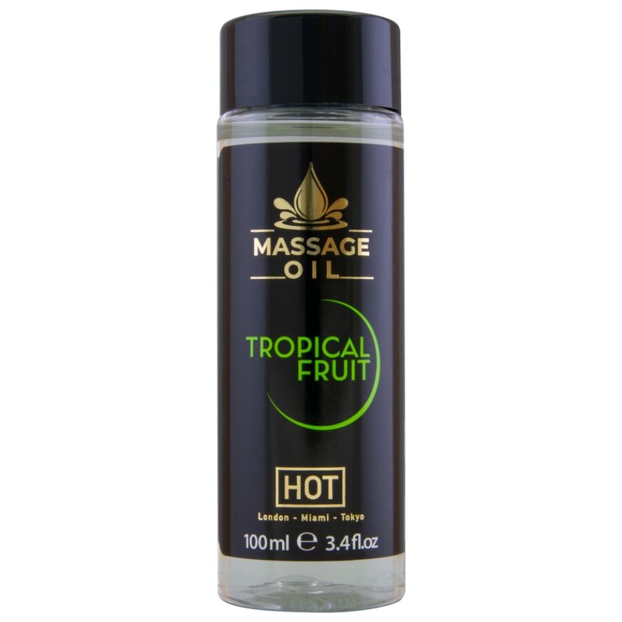 Hot Tropicale 100 ml - Olio da massaggio, kit da 3