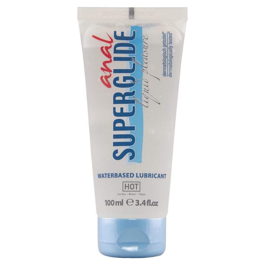 Hot Superglide Liquid Pleasure 100 ml - Lubrificante, kit da 3