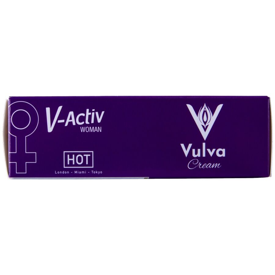 Hot Crema Vulva 50 ml - Lubrificante, kit da 3 - in mano per le dimensioni