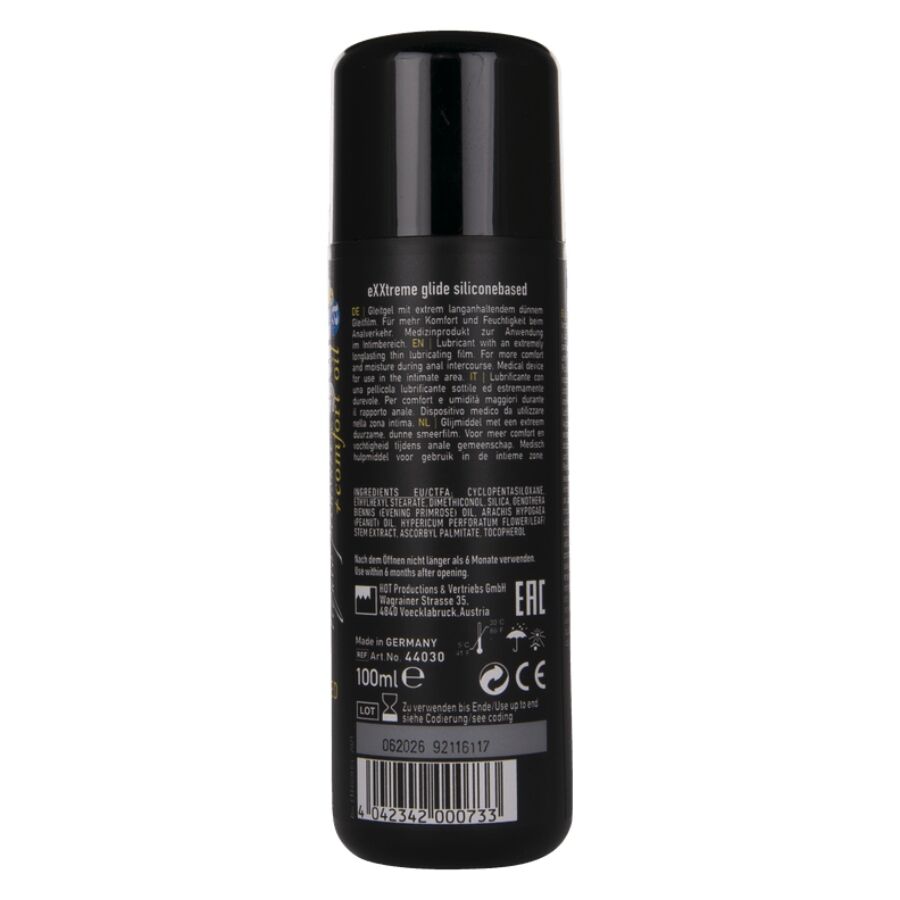 Hot Exxtreme Glide 100 ml - Lubrificante, kit da 3 - dettaglio