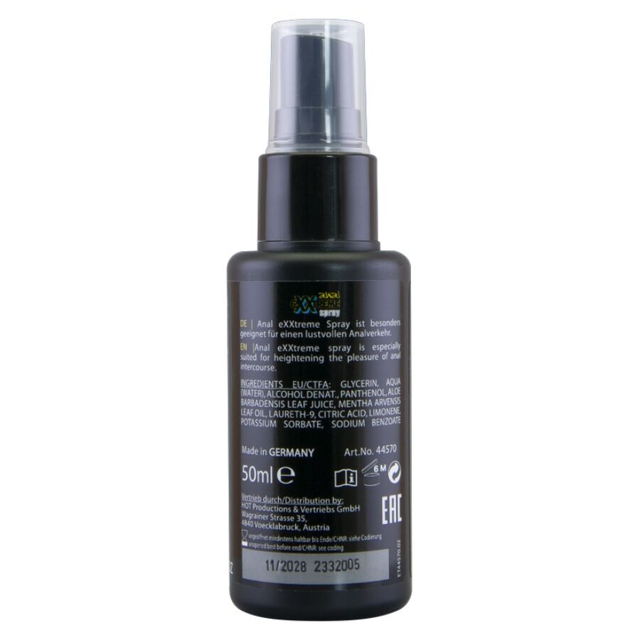 Hot Extreme 50 50 ml - Lubrificante, kit da 3 - nella confezione