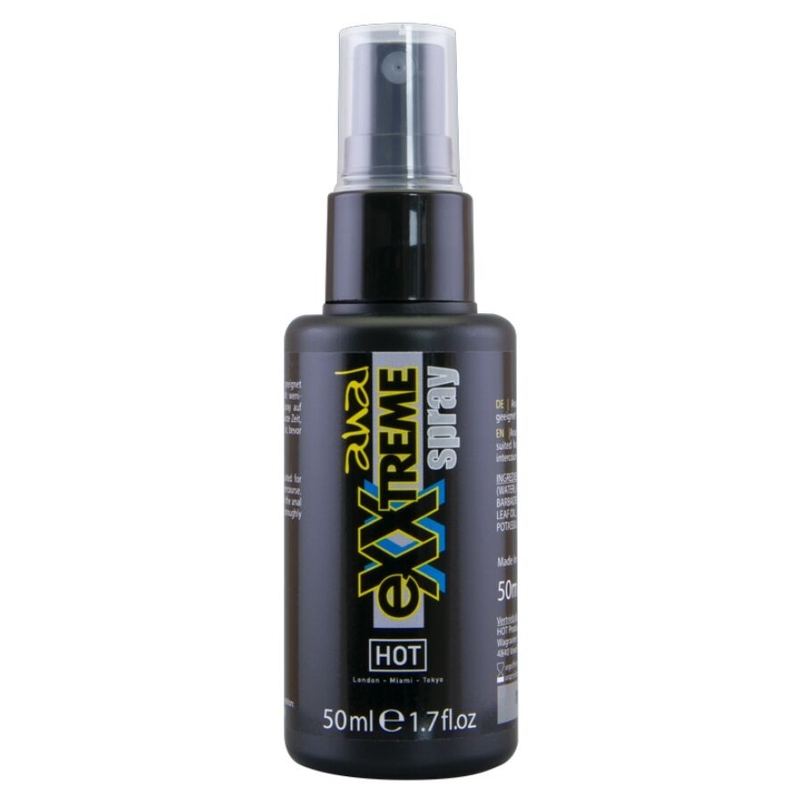 Hot Extreme 50 50 ml - Lubrificante, kit da 3 - vista laterale