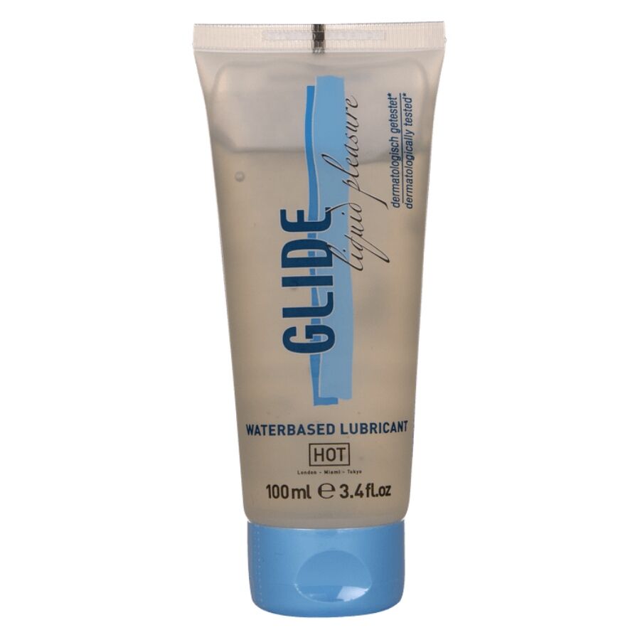 Hot Glide Liquid Pleasure 100 ml - Lubrificante, kit da 3