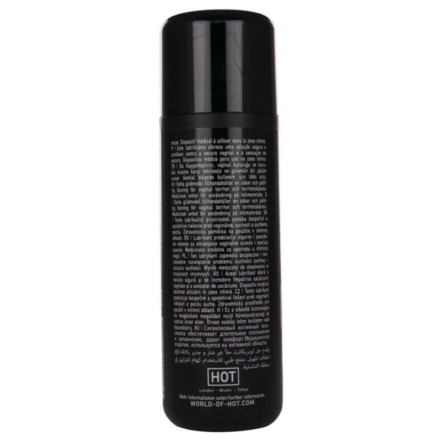 Hot Premium 100 ml - Lubrificante, kit da 3 - vista laterale